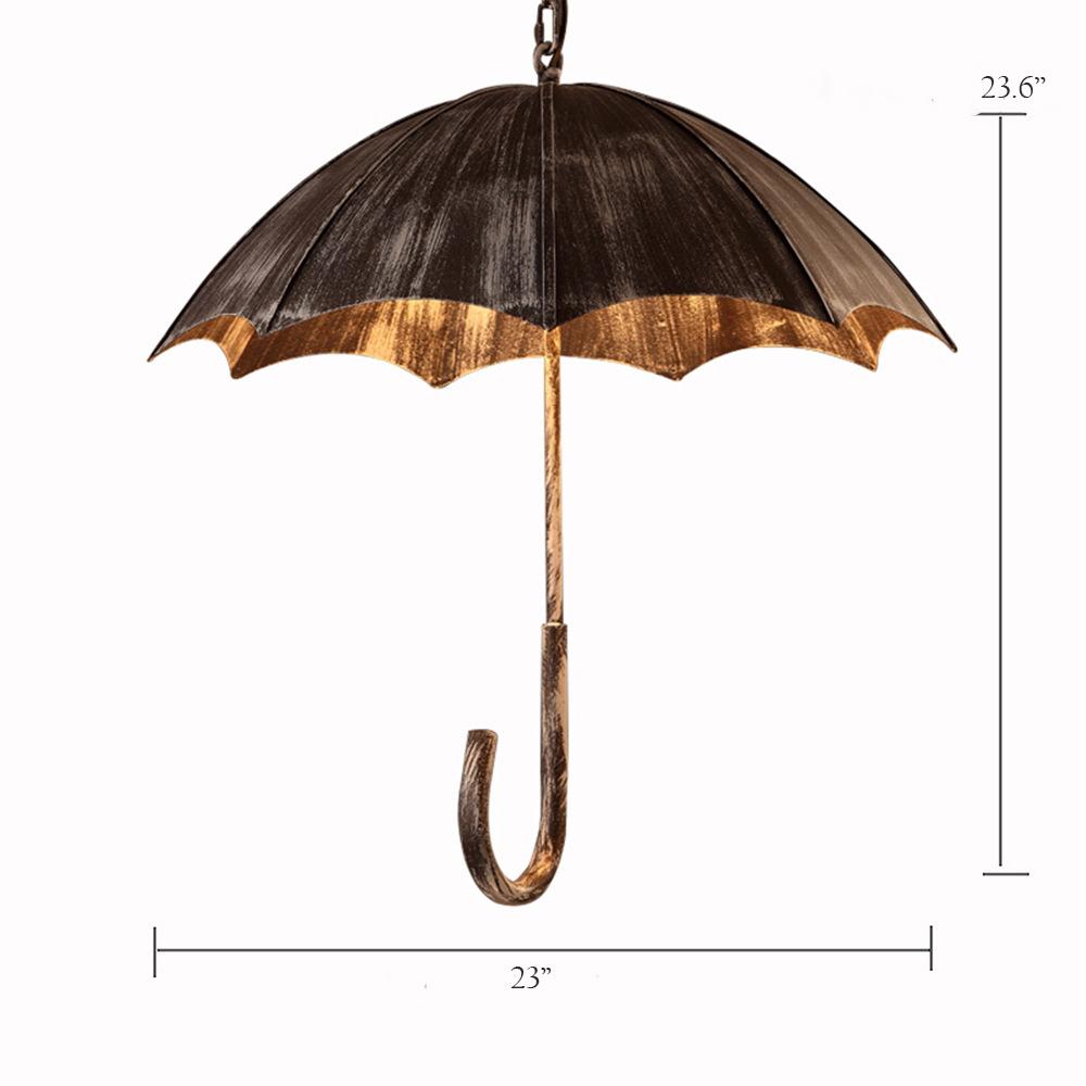 Vintage Umbrella Pendant Ceiling Light