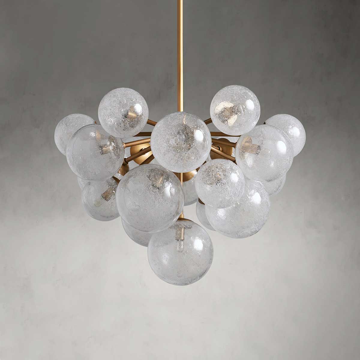 Luminous Globe Cluster Chandelier