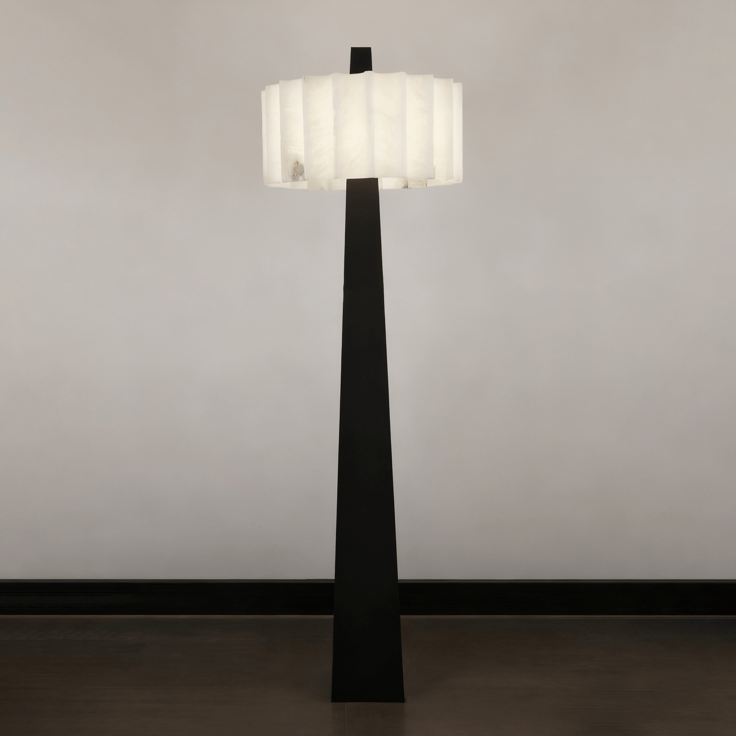 Pleat Tower Floor Lamp