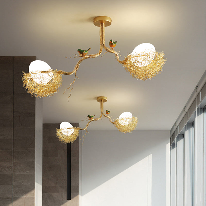 Bird Nest Decorative Chandelier