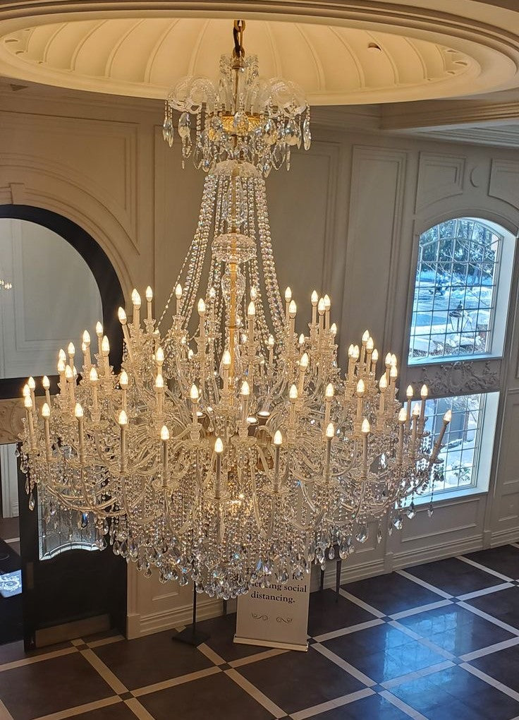 Crystal Candle Chandelier