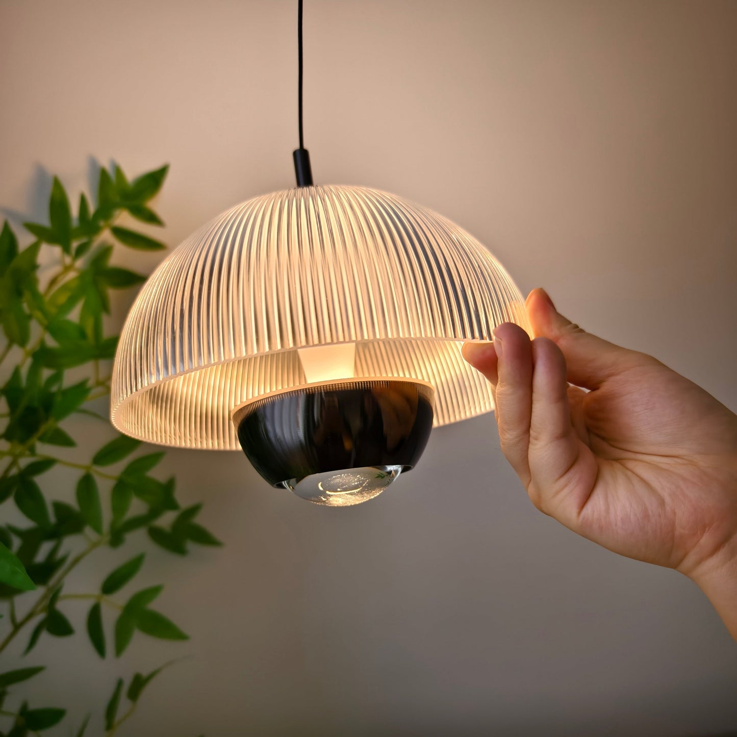 Eclipse Glass Pendant Light