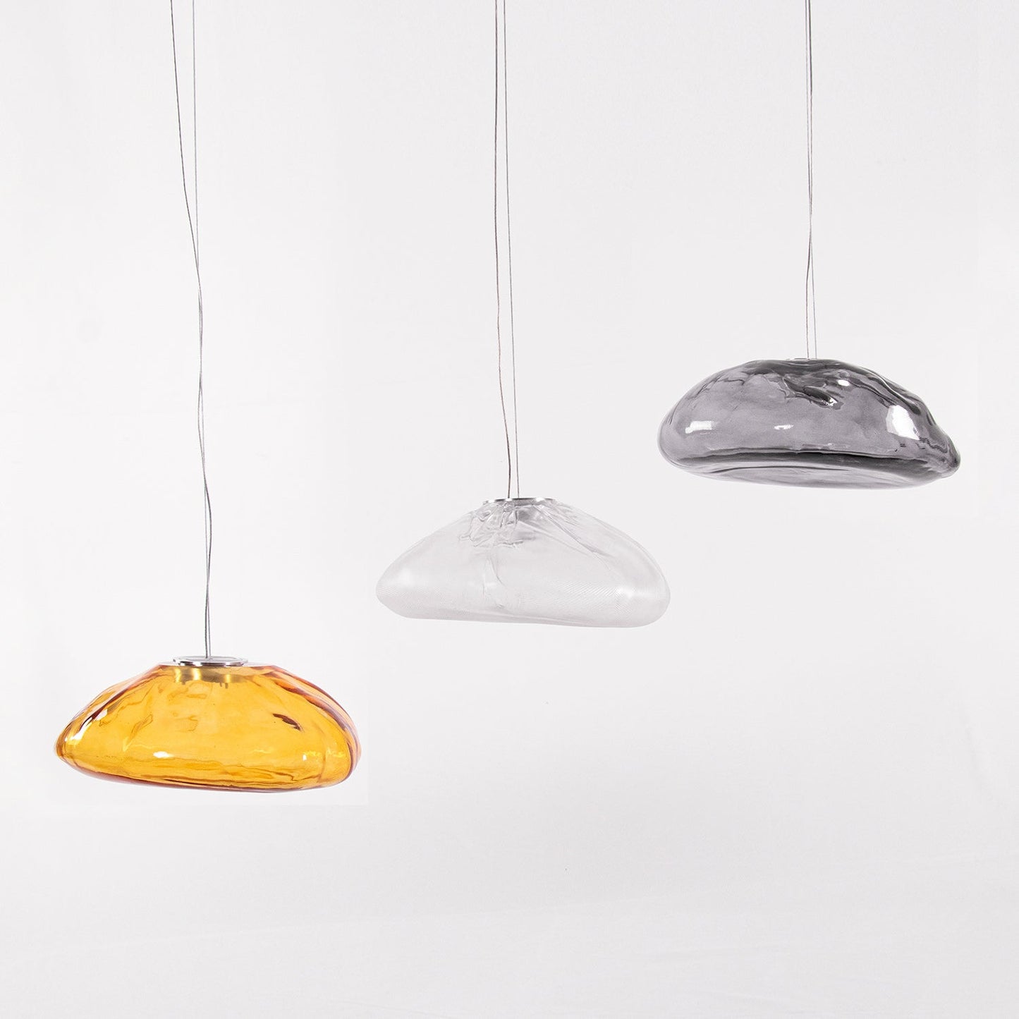 Random Glass Pendant Light