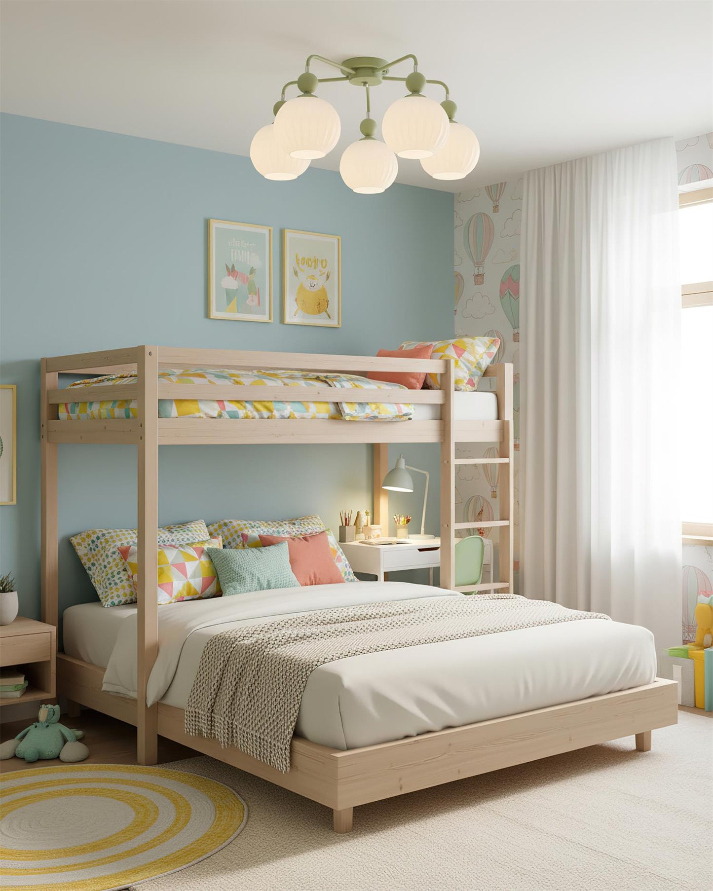 Renee Matcha Bloom Ceiling Light