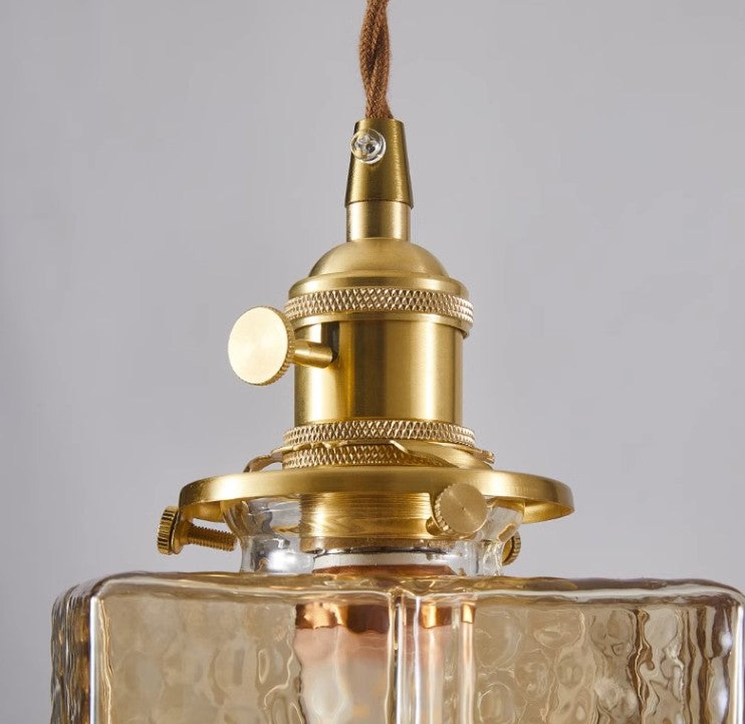 Hubert Glass Pendant Light
