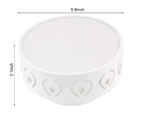 LED Crystal Ceiling Light