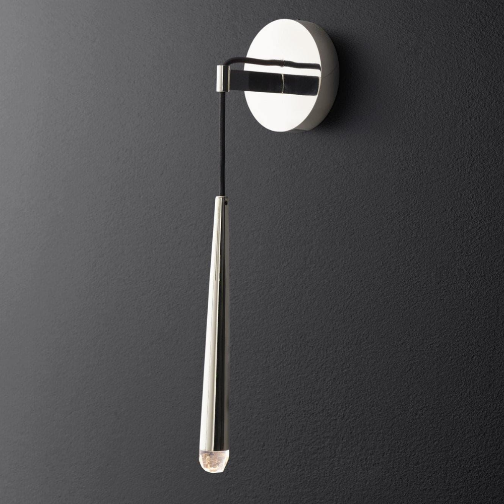 Aquila Brass Tube Wall Lamp