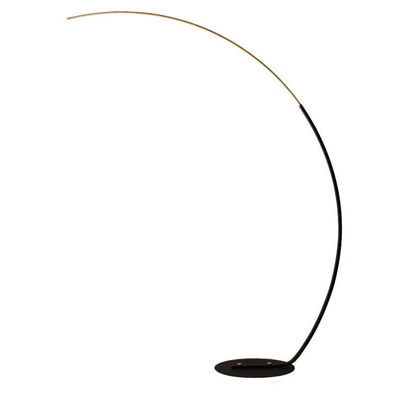 Minimalist Arc LED Floor Lamp