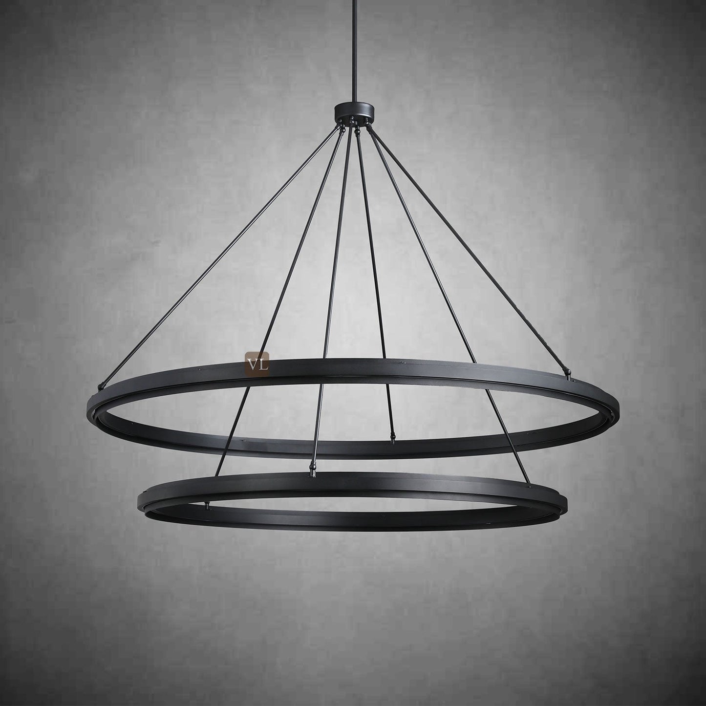 Halo LED Ring Chandelier