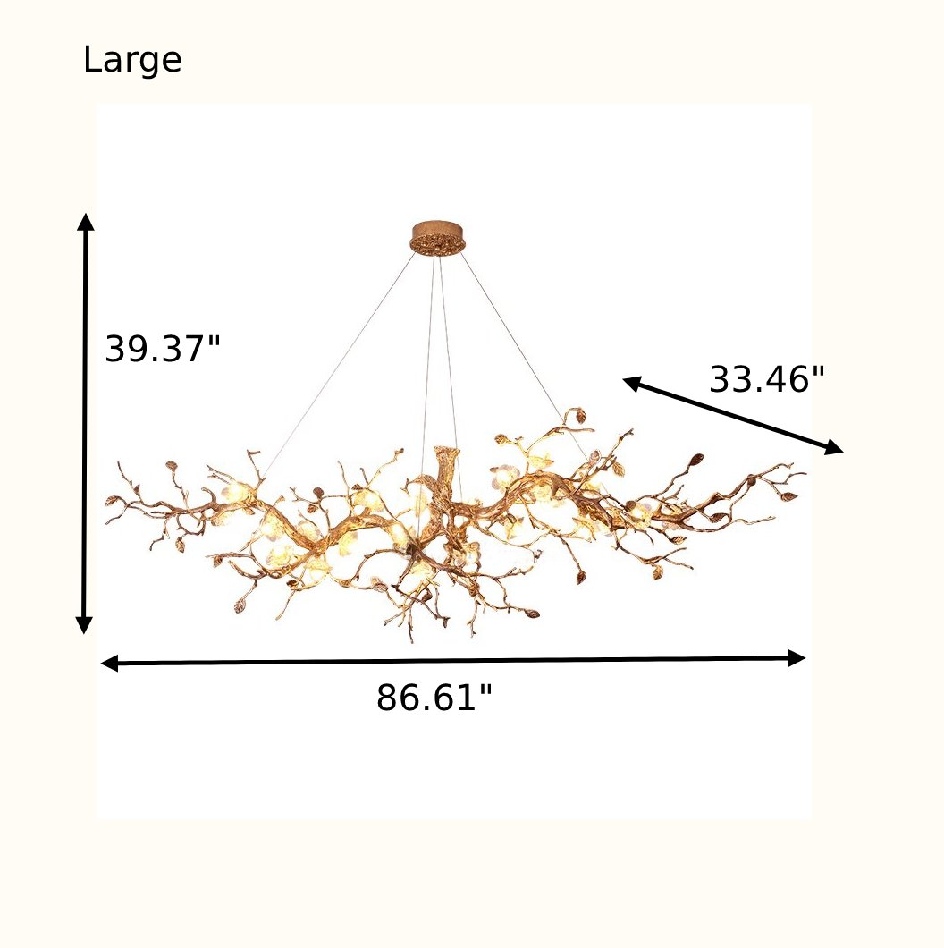 Branch Inspired LED Chandelier