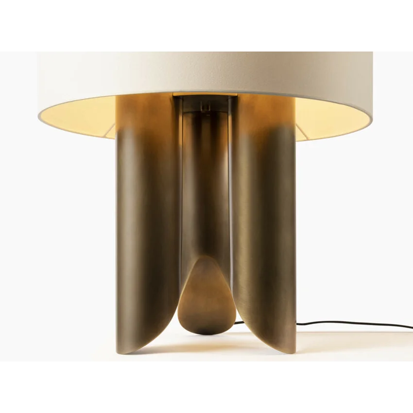 Luna Copper Base Table Lamp