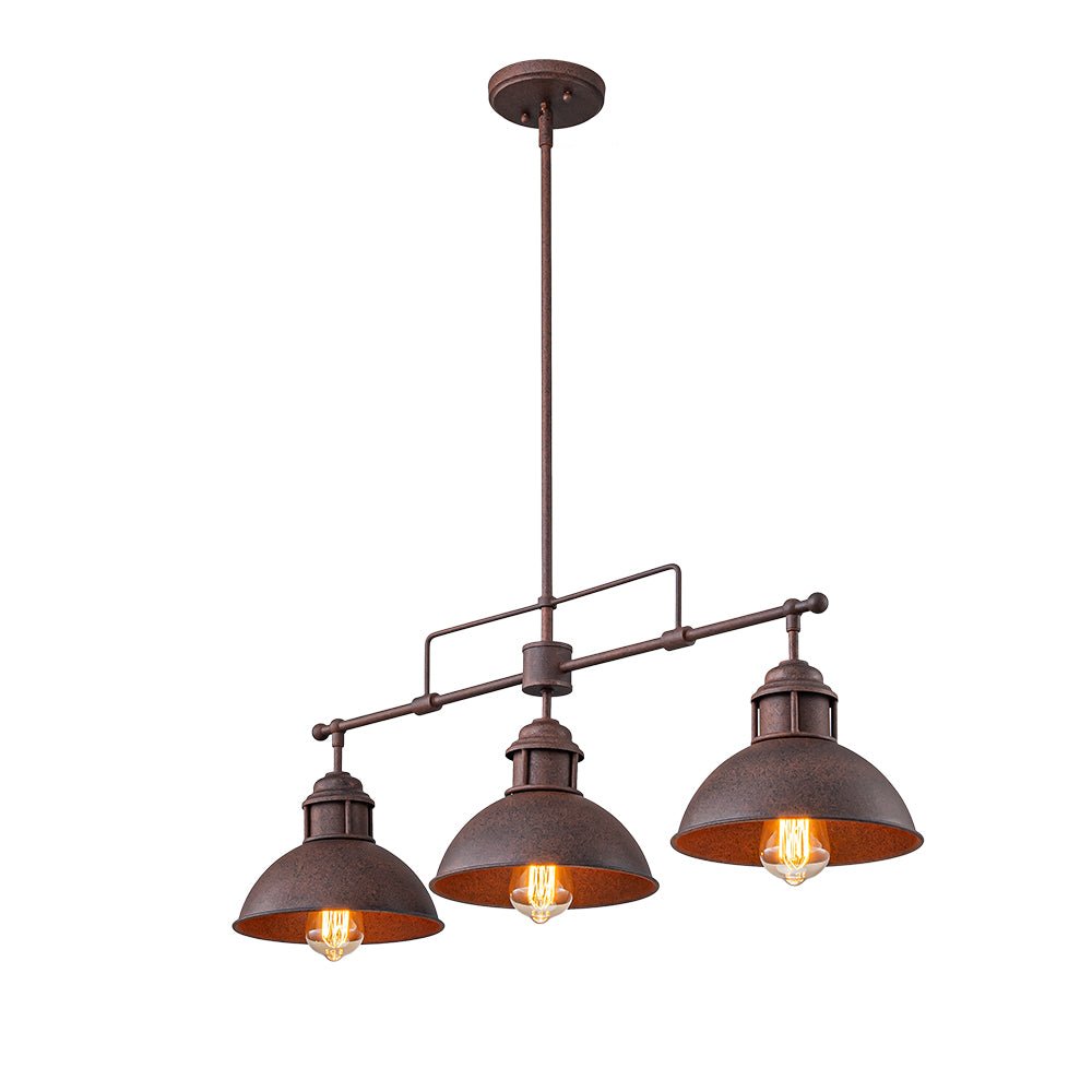 Farmhouse Pot-Lid Island Pendant