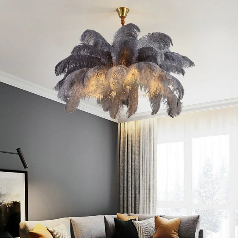 Plume Royale Feather Chandelier