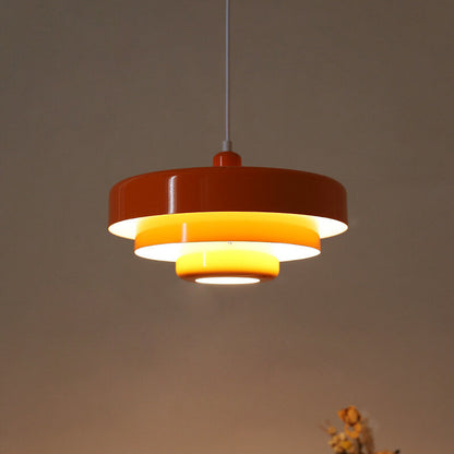 Modern Retro Disc Pendant Ceiling Light