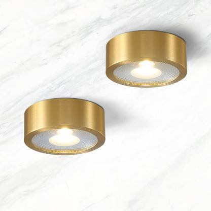 Modern Gold Round LED Ceiling Light