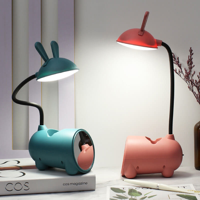 Rabbit Ear USB LED Desk Lamp Organizer