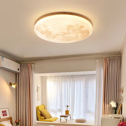 Modern Moon LED Ceiling Light