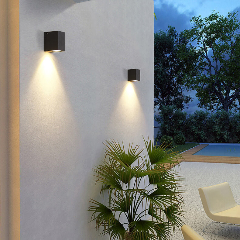 Adjustable LED Outdoor Wall Spotlight