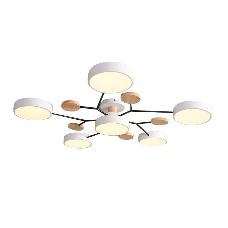 Modern Scandinavian Multi-Branch LED Ceiling Light