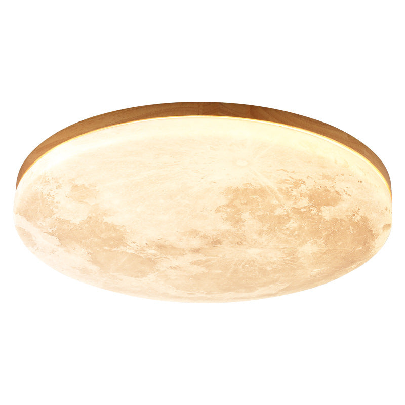 Nordic Minimalist Moon LED Flush Mount Ceiling Light