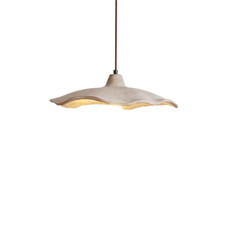 Modern Wavy Ceramic Triple Pendant Light