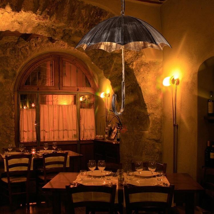 Vintage Umbrella Pendant Ceiling Light