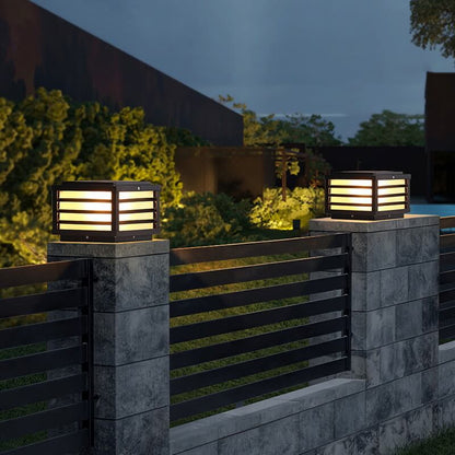 Solar LED Outdoor Fence Post Light