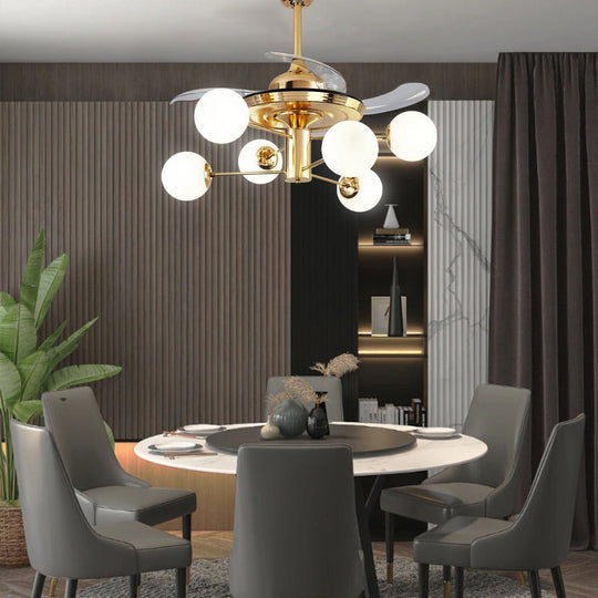 LED Chandelier Ceiling Fan