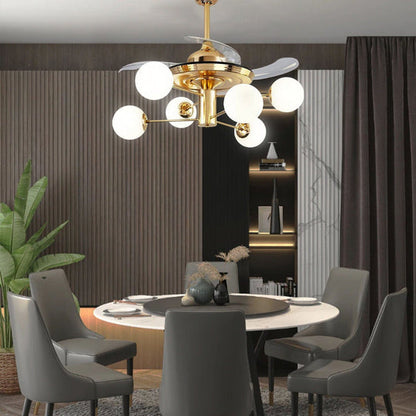 LED Chandelier Ceiling Fan