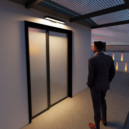 Modern LED Sensor Outdoor Wall Lamp