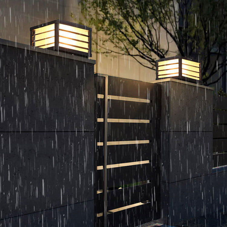 Solar LED Outdoor Fence Post Light