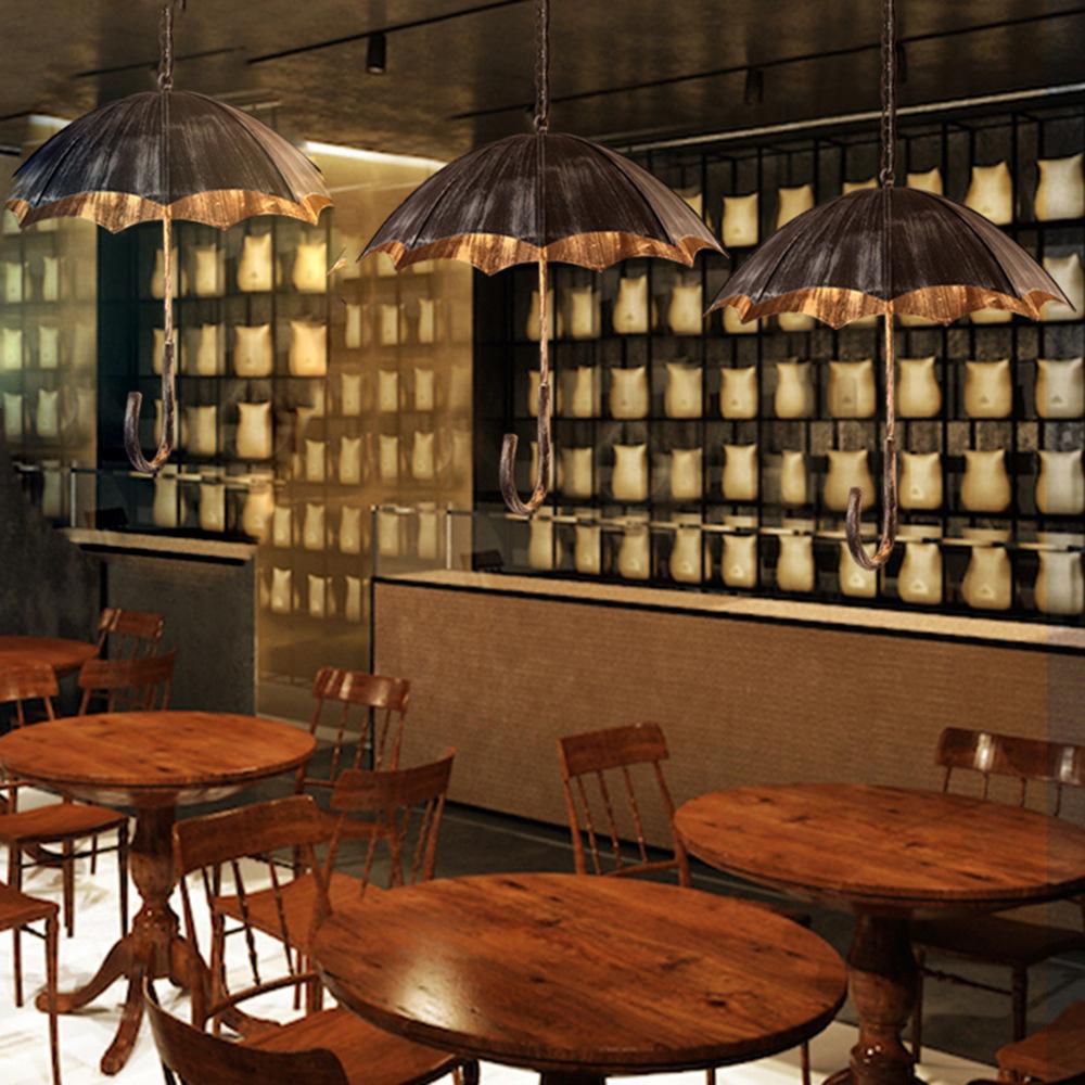 Vintage Umbrella Pendant Ceiling Light