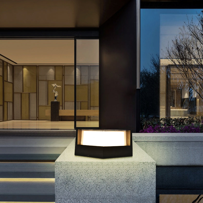 Modern Waterproof LED Outdoor Pillar Light