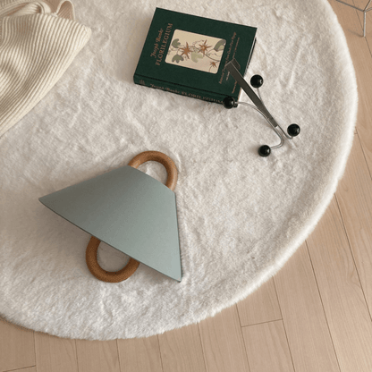 Wood Frame Fabric Shade Wall Lamp