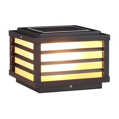 Solar LED Outdoor Fence Post Light