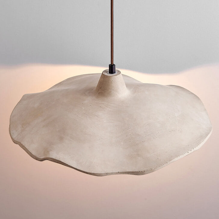 Modern Wavy Ceramic Triple Pendant Light