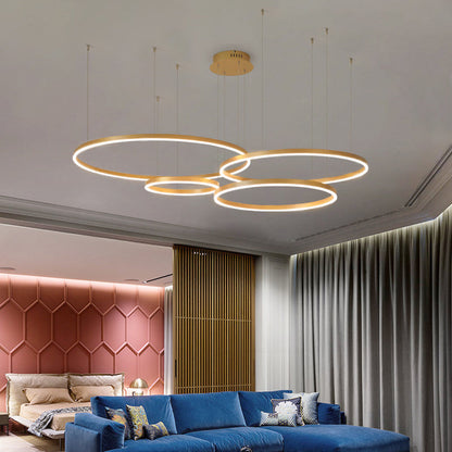 LED Ring Pendant Light