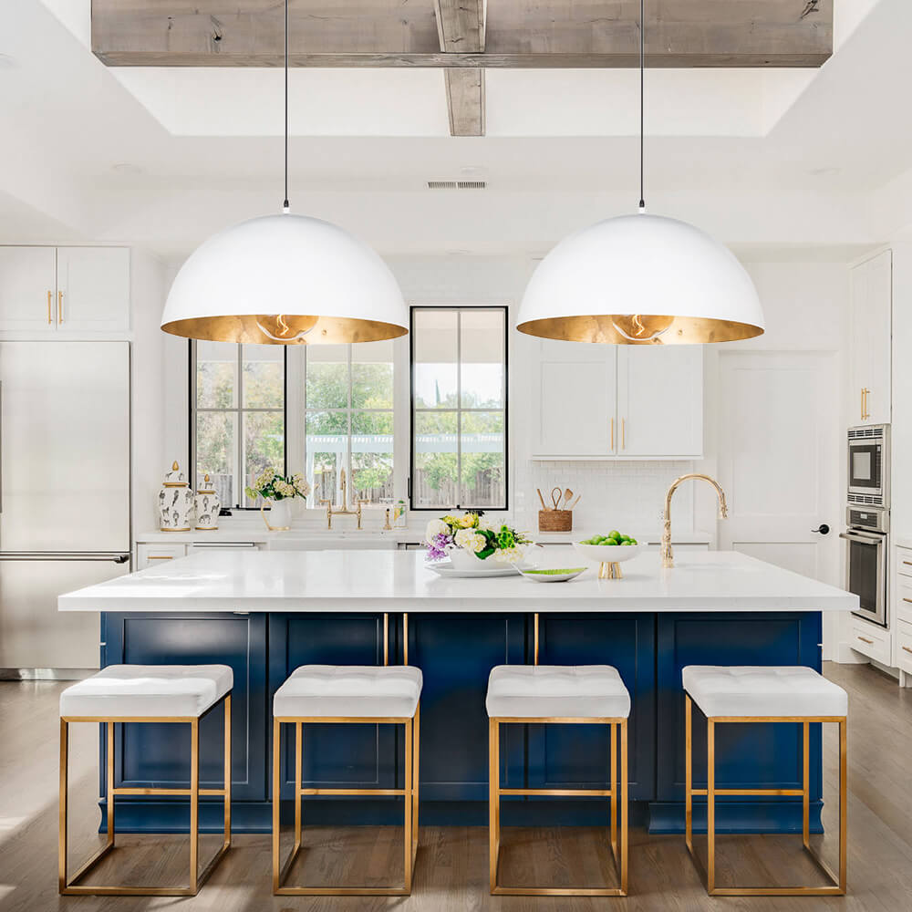 Metal Dome Pendant Light