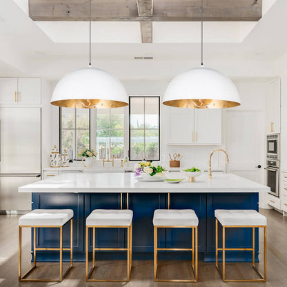 Metal Dome Pendant Light