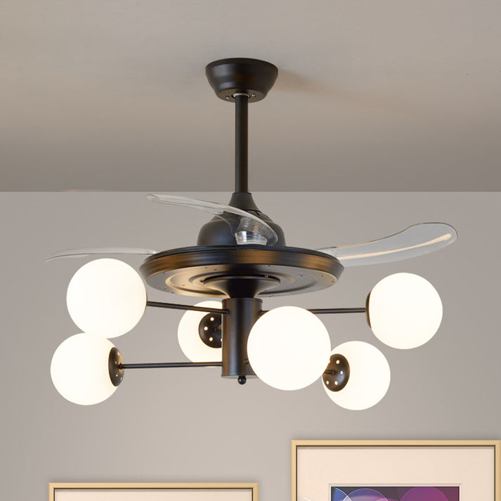 LED Chandelier Ceiling Fan