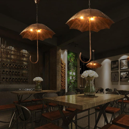 Vintage Umbrella Pendant Ceiling Light