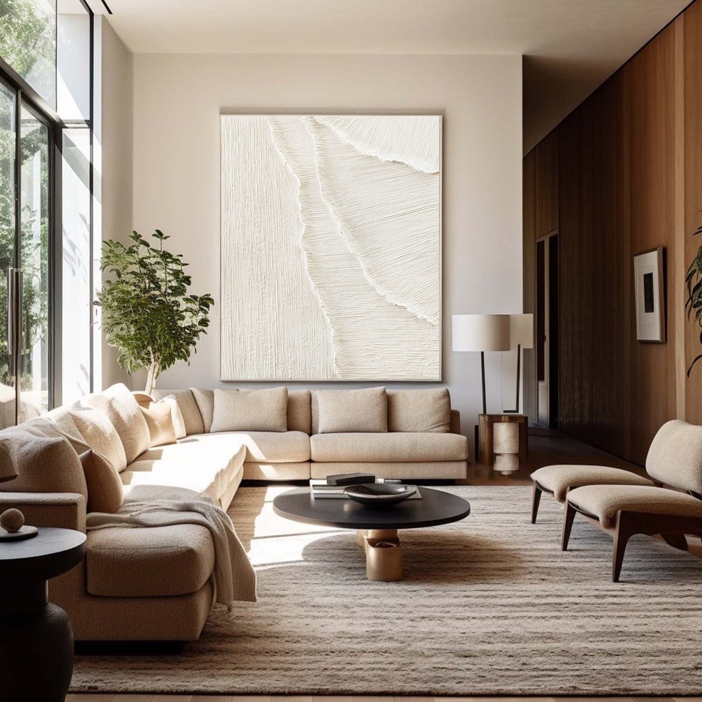 Textured Canvas Painting