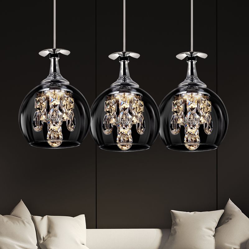 Crystal Glass Pendant Light