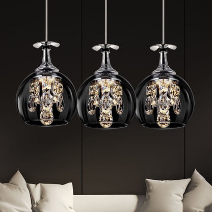 Crystal Glass Pendant Light