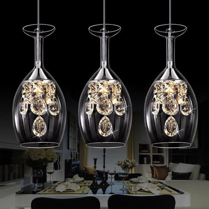 Crystal Glass Pendant Light