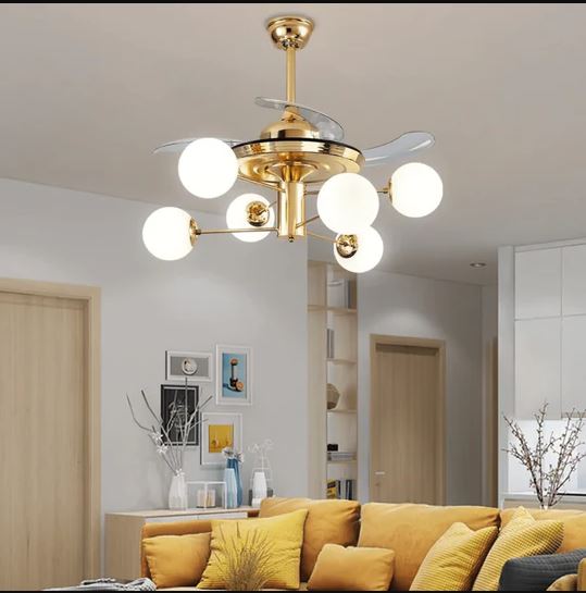 LED Chandelier Ceiling Fan