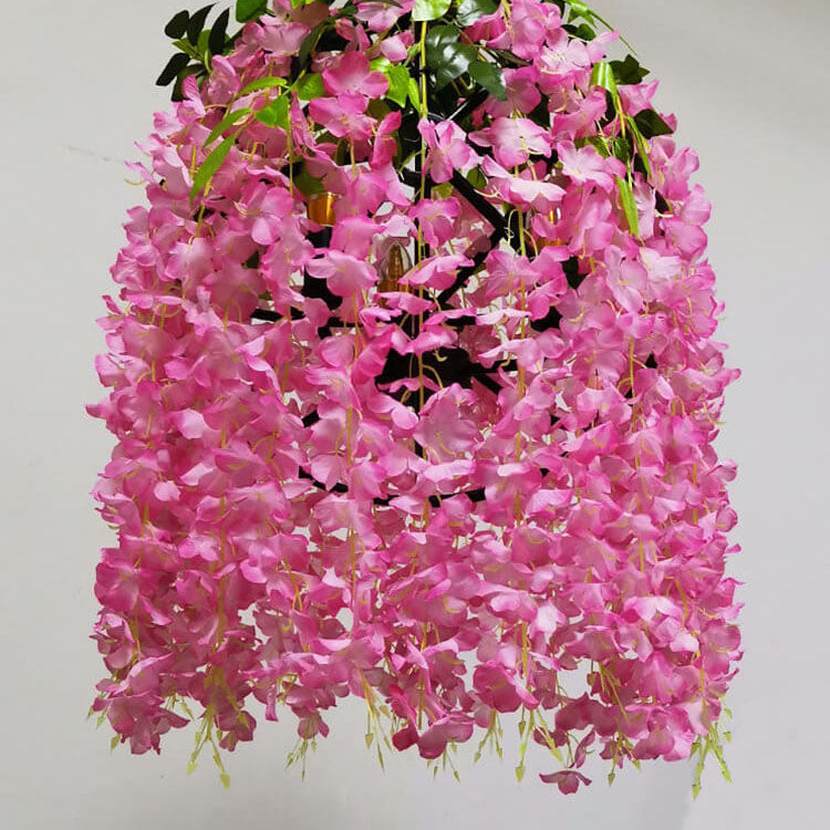 Floral Hanging Vine Chandelier Pendant Light