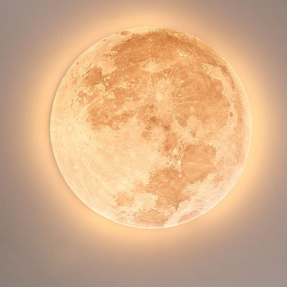 Modern Moon LED Ceiling Light