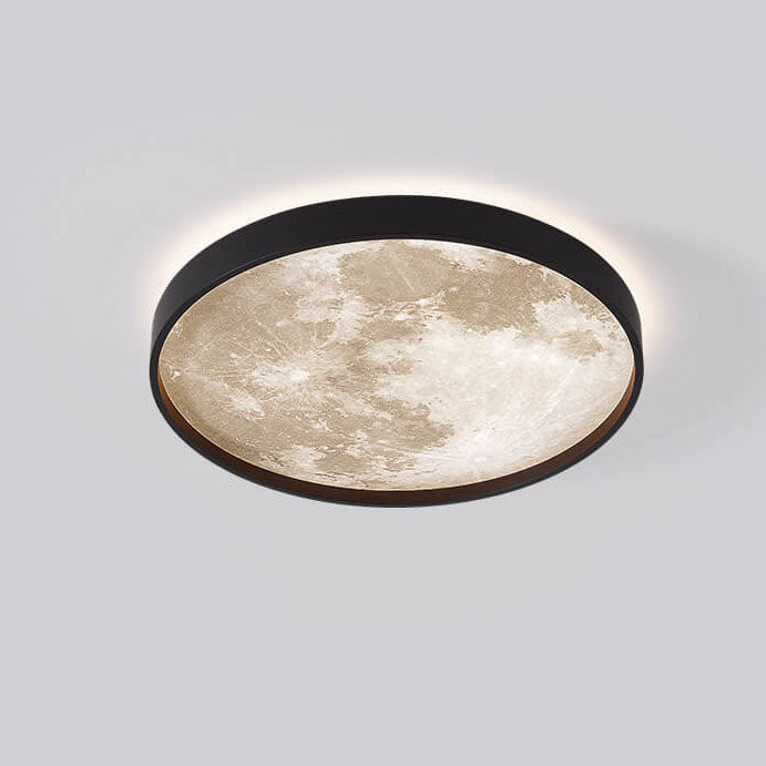 Modern Moon Glow LED Ceiling Light