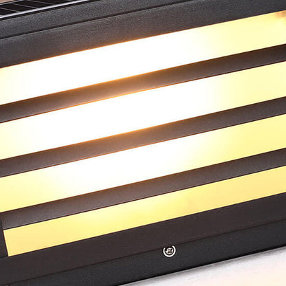 Solar LED Outdoor Fence Post Light